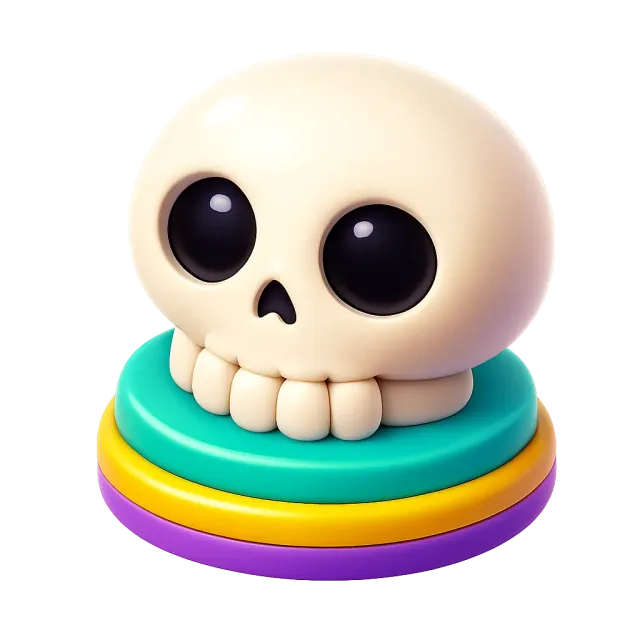 ภาพประกอบคำว่า skull (กะโหลกศีรษะ)