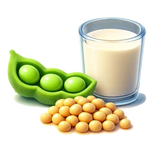 ภาพประกอบคำว่า soybean (ถั่วเหลือง)