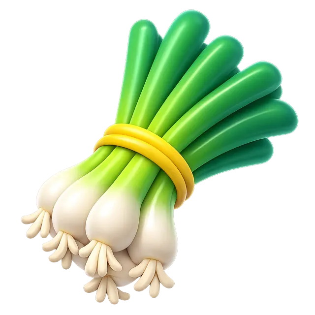 ภาพประกอบคำว่า spring onion (ต้นหอม)