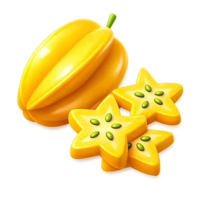 ภาพประกอบคำว่า star fruit (มะเฟือง)